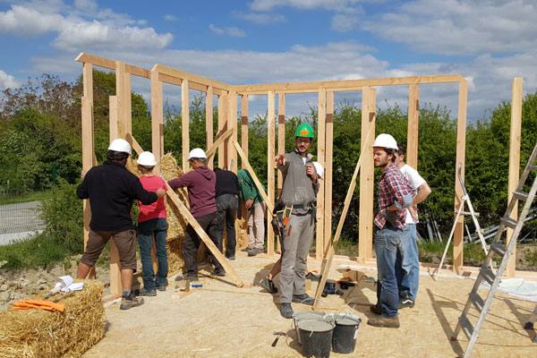 Satge de Greb organisé par Approche Paille sur 2 jours