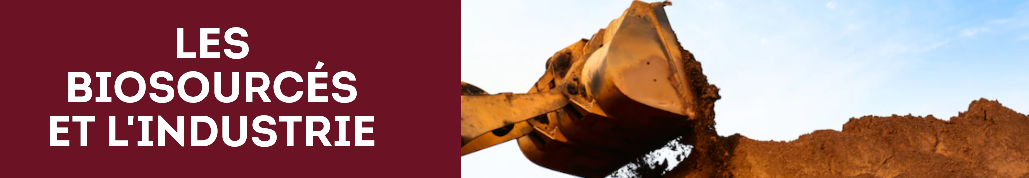 Les biosourcés et l’industrie