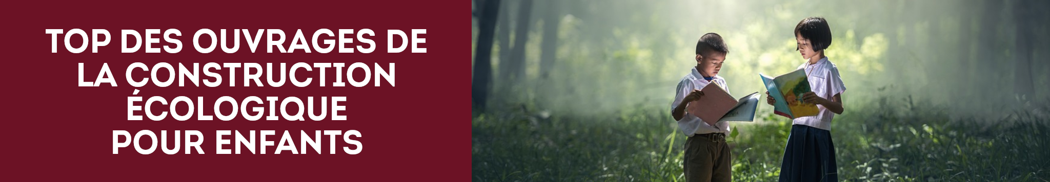 TOP 12 des ouvrages sur les principes de la construction écologique (dès le plus jeune âge)
