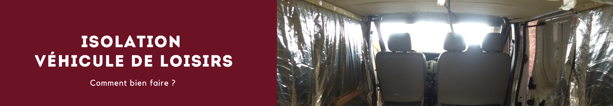 L’isolation écologique, aussi pour les véhicules de loisirs